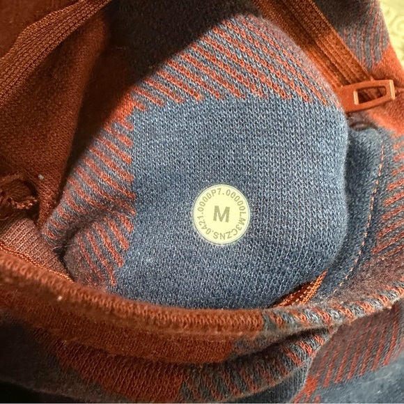 Lululemon Men’s Button-Up Overshirt Check Plaid Rockwood Atmospheric - Picture 7 of 7